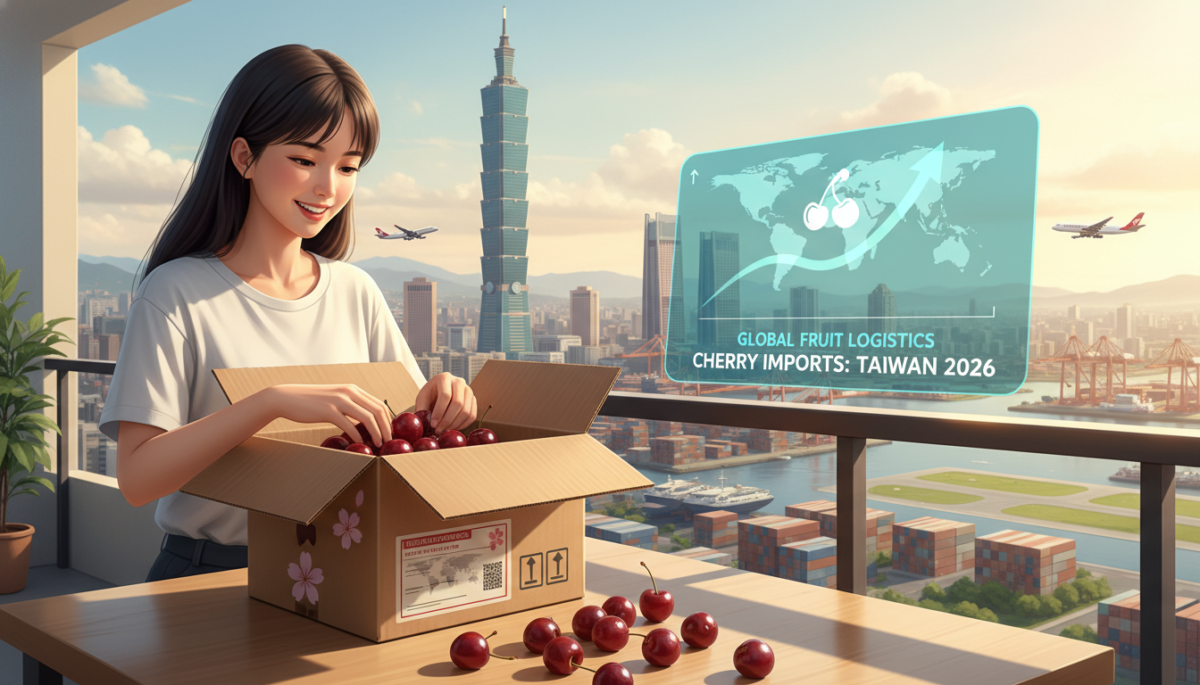 2026年台灣躍升全球第二大櫻桃進口國：探究背後推手