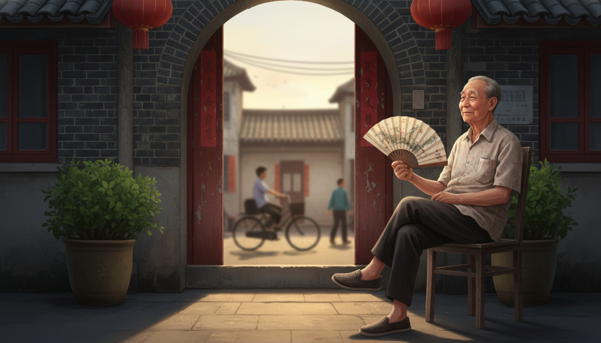 解讀長者門口閒坐：心理學視角下的深層原因