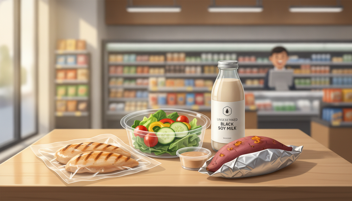 外食族如何吃得健康無負擔？營養師推薦的 5 個便利商店搭配法