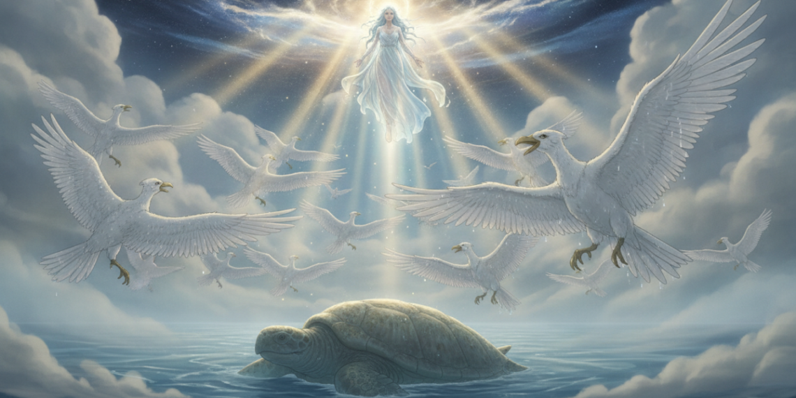 Sky Woman and the Turtle Island Origin 14 Sky Woman and the Turtle Island Origin