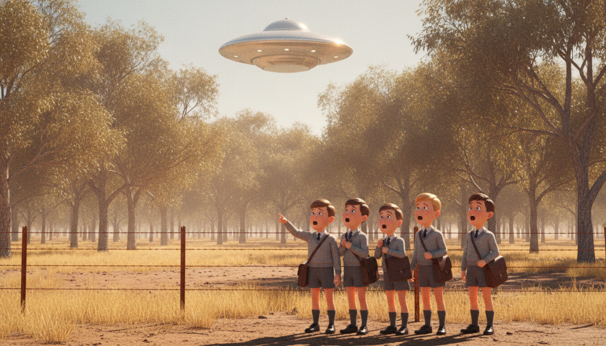 The Westall UFO Incident: Australia's Mass School Sightings
