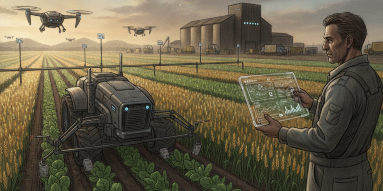 Agriculture 5.0: Autonomous Farm Machinery, Precision Farming, and AI-Resilient Food Supply Chains 14 Agriculture 5.0: Autonomous Farm Machinery, Precision Farming, and AI-Resilient Food Supply Chains