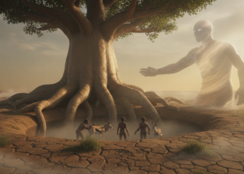 The San Creation and the Sacred Tree